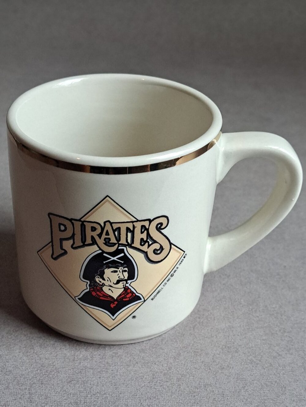VINTAGE Pittsburgh Pirates USED Coffee Mug (MLB, Baseball, 1989) PM